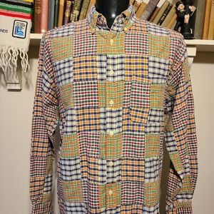 J. Crew quilted button down